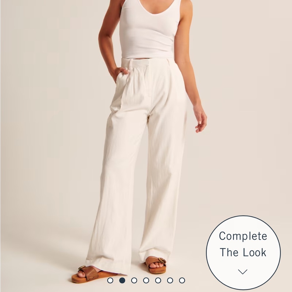 Abercrombie linen pants